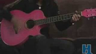 Daisy Rock Wildwood Artist Acoustic / Electric Guitar