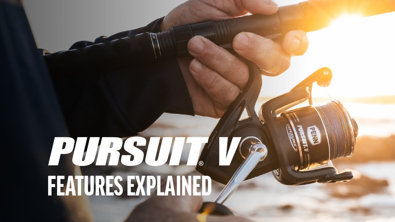 Penn Pursuit V Spin Reel video thumbnail