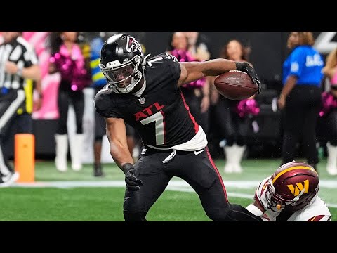 Bijan Robinson's best plays from 181-scrimmage yards game vs. Commanders | Week 4