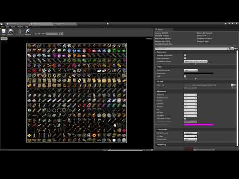 Unreal Engine - Using a texture map to change icons and shapes in one ISM