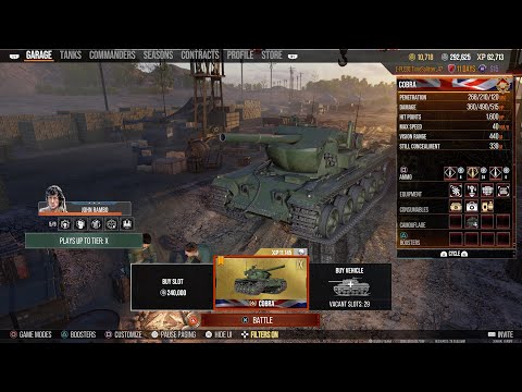 Ultimate Season Pass tank - Cobra