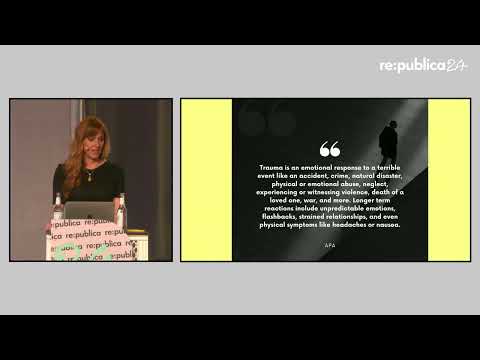 Video Thumbnail: re:publica 2024: Melanie Stein - In Germany we don’t say 😃, we say 😐. ...