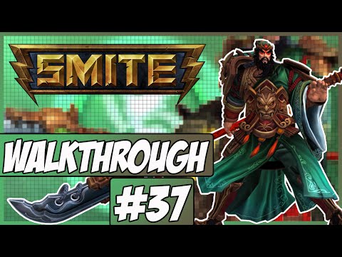 Smite Walkthrough Ep.37 w/Angel, Ling, Bryce, & Tru - Guan Yu!