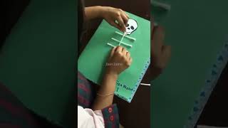 HOW TO MAKE COTTON BUDS SKELETON | SCHOOL PROJECT