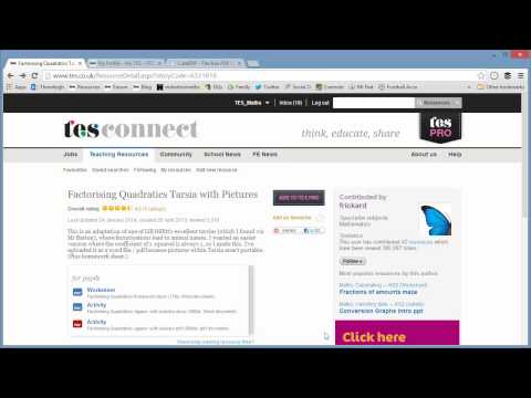 Maths ROTW 27 - Tarsia with Pictures