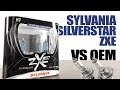 Sylvania Silverstar zXe vs OEM / Original Headlight Bulbs Comparison