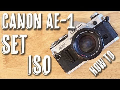 Canon AE 1 - How To Set ISO