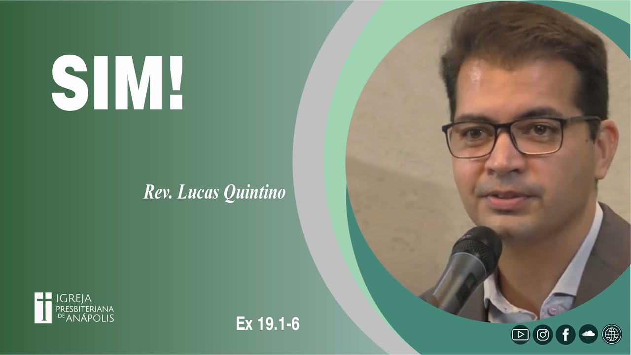 Sim | Ex 19.1-6 | 20.10.2024 | Culto Noturno