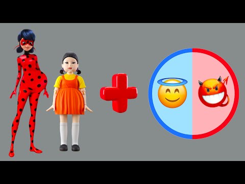 Ladybug Wedding vs Squid Game Wedding Dress | Fashion wow