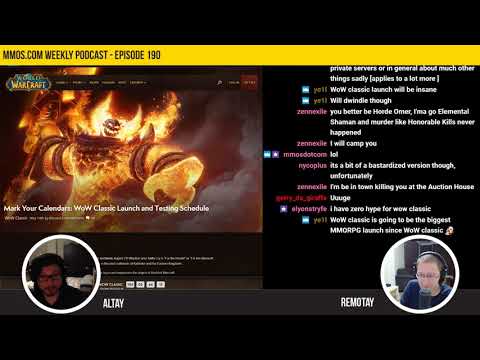 MMOs.com Podcast - Episode 190: WoW Classic, Lootboxes, Star Citizen, & More