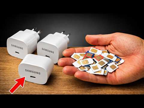 Millions Don’t Know! Put The Sim Card in a Charger and Enjoy