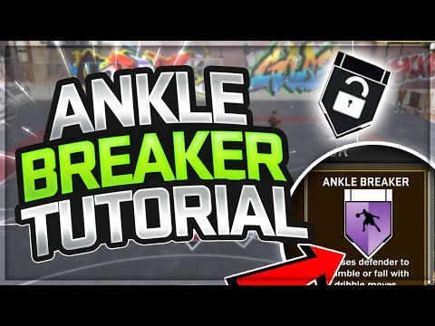 NBA 2K18 Tips: HOW TO GET ANKLE BREAKER BADGE IN ONE GAME - HOW TO BREAK ANKLES EVERY TIME IN 2K18!