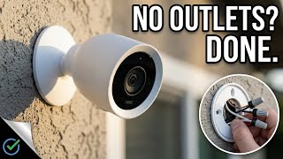 Install Any Nest Cam Outdoor Without An Available Outlet