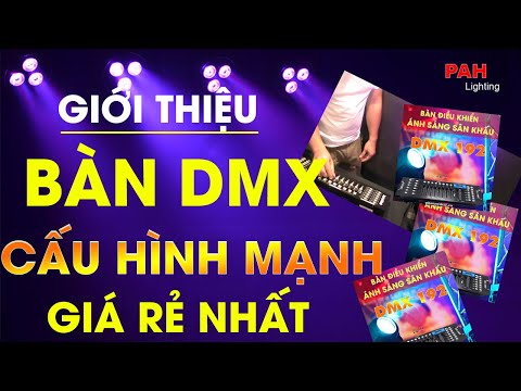 Bàn điều khiển tín hiệu DMX 192 dùng cho các loại đèn sân khấu