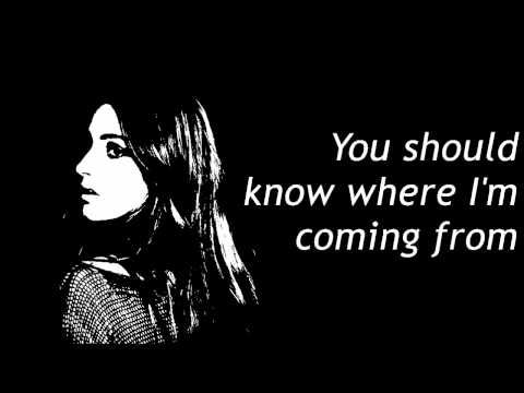You Should Know Where I'm Coming From video