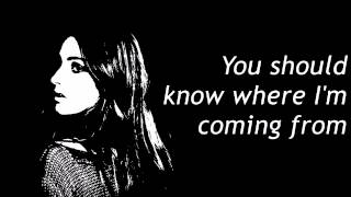 Banks - You should know where i&#39;m coming from [Lyric video]