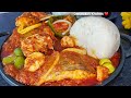 Simple Way to Make a Tasty Ghana Fante Fante.  Spicy Fresh Tilapia Stew|Authentic Fish Pepper Sauce.