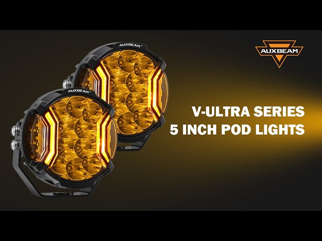 كشافات 5 انش ليد اصفر مع سكن اصفر جودة عاليه