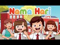 NAMA NAMA HARI LAGU ANAK INDONESIA POPULER ANIMASI LIRIK PAK KASUR SENIN SELASA RABU KAMIS