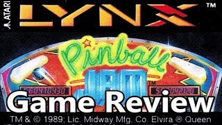 Pinball Jam featuring Elvira Atari Lynx Review - The No Swear Gamer Ep 382