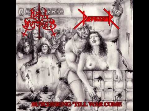 DESTROYER / PORNO PRIEST / BUTCHERING TIL WAR COMES online metal music video by DESTROYER