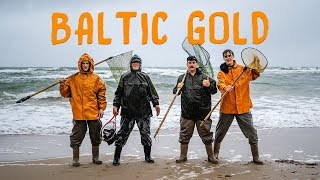 Amber Hunting In Baltic Sea