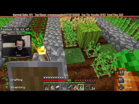 Minecraft "Chill Stream" July 2, 2019 pt2 - The Trek Back and RACE to Name a Villager!