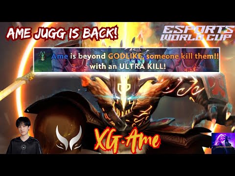 Ame Jugg is BACK in the Pro Scene vs Team Spirit | Esports World Cup 2025 POV Gameplay