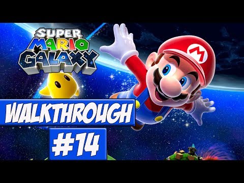 Super Mario Galaxy Walkthrough Ep.14 w/Angel - Haunted Galaxy!