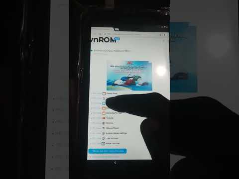 FRP bypass tablette Archos core 70 3g