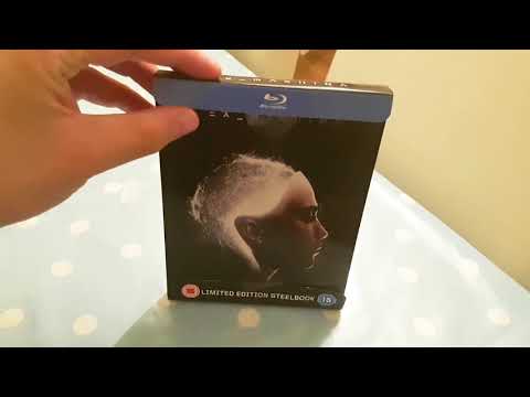 Ex Machina Zavvi steelbook unboxing