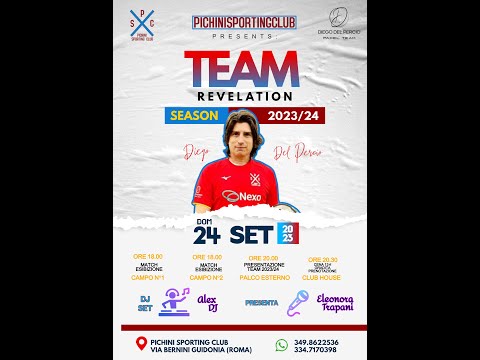 Presentazione Academia Diego Del Percio 2023/2024