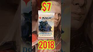 Magic: The Gathering Booster Pack of Dominaria #mtg #magicthegathering #boosterpack #vintage
