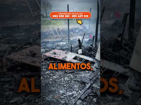 Un incendio les quitó todo 💔 Familia de Florida necesita ayuda #shorts