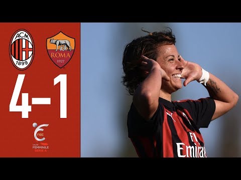 Highlights AC Milan 4-1 AS Roma - Matchday 20 Women's Serie A 2018/19
