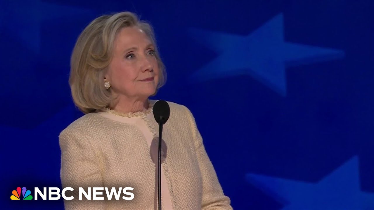 Watch Hillary Clinton's full address to the 2024 Democratic National Convention