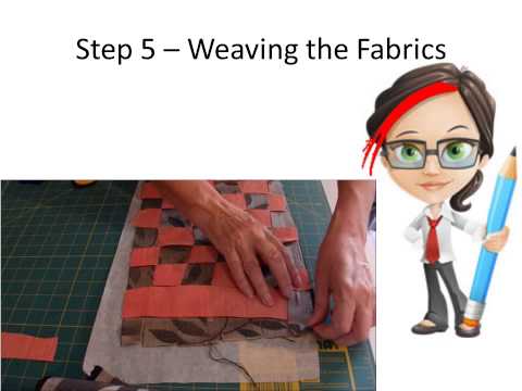 Weaving with Fabric Strips