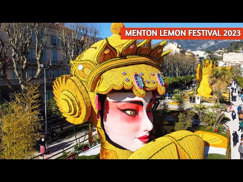 Most Colourful Festivals of France - Menton Lemon Festival 2023 - Fête du citron 2023