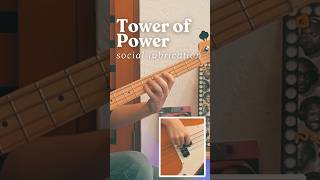 Bass tutorial with tabs: Tower of Power - Social Lubrication #funkbass #basstutorial