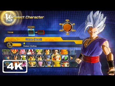 Dragon Ball XENOVERSE 2 All Characters And Stages (All DLC 2023) 4K