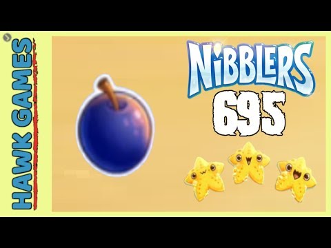 Fruit Nibblers Level 695 - 3 Stars Walkthrough, No Boosters
