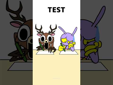 JAX Failed The School Hacks🤣JAX & 99 Nights in the Forest Roblox Funny Cheating Animation #school