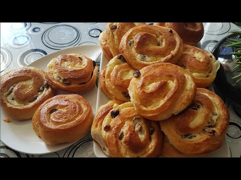 Cream Cheese Rolls Soft And Fluffy Raisins Rolls  | Cook with Fazila