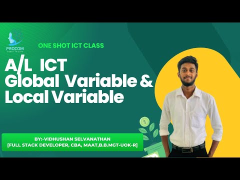 Al Ict Python Global Variable Local Variable Function English Medium