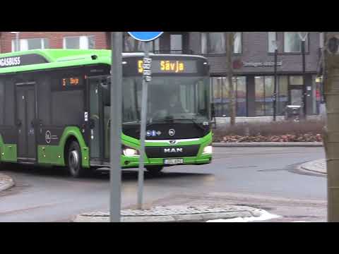 Uppsala: Bussar vid Stenhagen