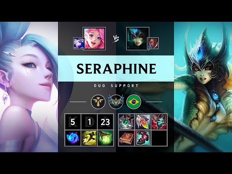 Seraphine Support vs Nami - BR Challenger Patch 25.09