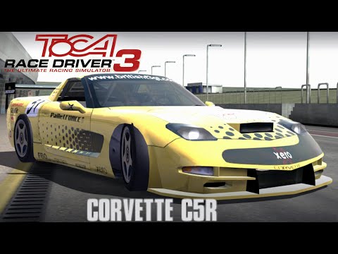 Chevrolet Corvette C5R - Snetterton [ ToCA Race Driver 3 | Gameplay ]
