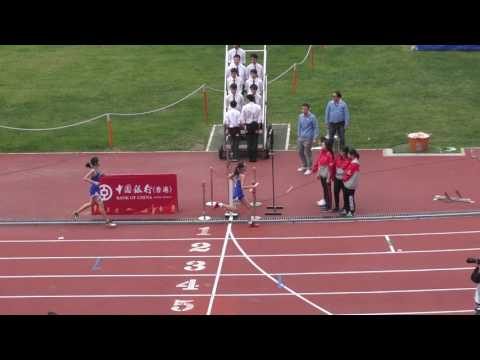 2017-2-22 Inter-School Athletics Competition 2016-2017 D1 - 4 x 400m Relay Girls C Grade Heat 1