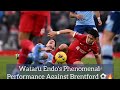 Wataru Endo's Phenomenal Performance Against Brentford ⚽️🔥 #LiverpoolDMC #FootballHighlight