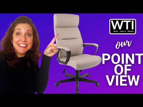 Staples Rutherford Luxura Manager Chair - WTI product video review